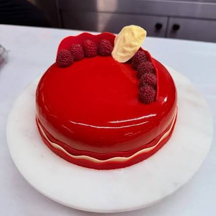 Klasik Frambuazlı Entremet